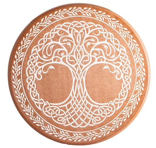 Energieplatte Yggdrasil aus MDF