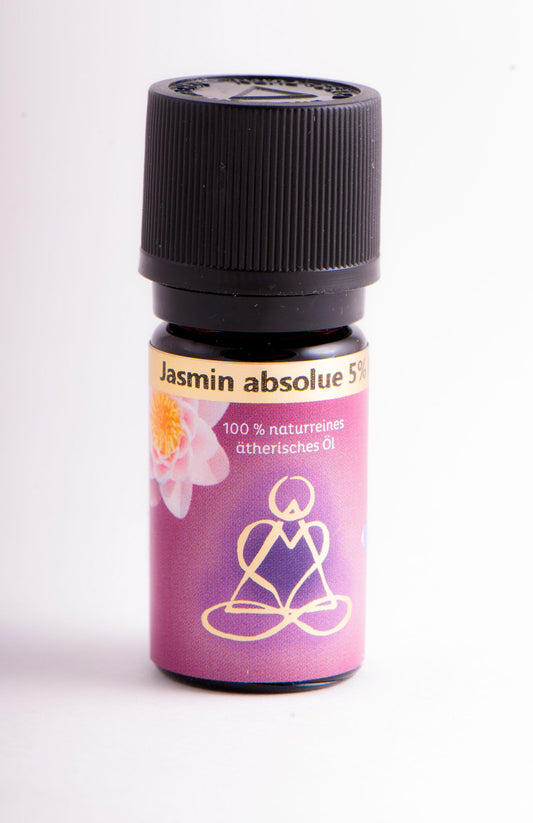 Jasmin absolue 5%, KÄtherisches Öl, 5 ml
